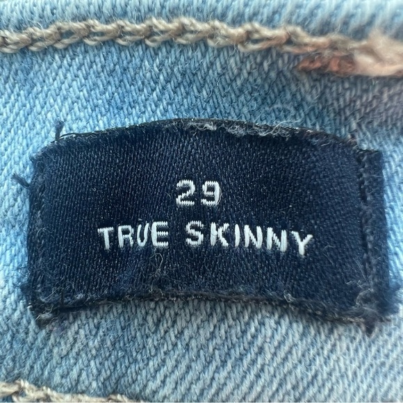 GAP Women’s True Skinny Rough Hem Jeans Size 29 - Picture 4 of 6